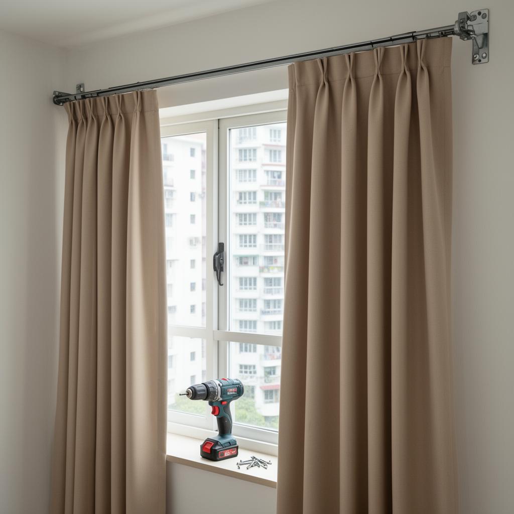 Curtain Track Installation — Handyman Services